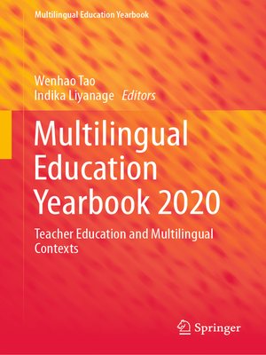 cover image of Multilingual Education Yearbook 2020